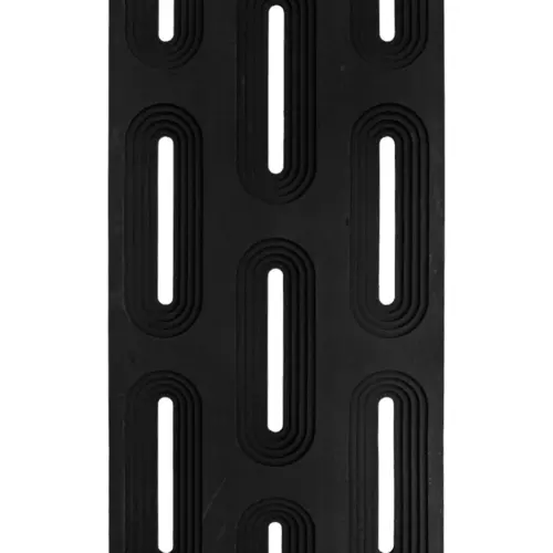Recubrimiento de pared diseño rejilla negro de 120x60x3cm