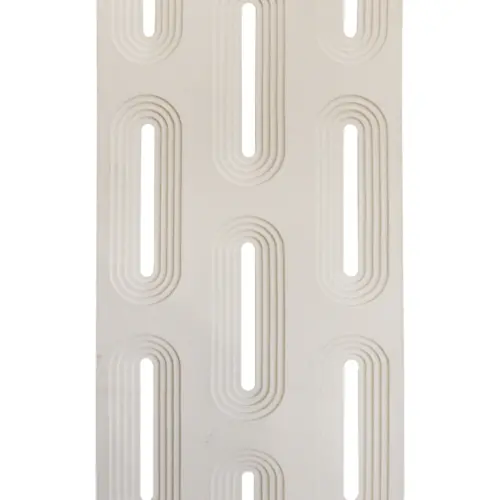 Recubrimiento de pared diseño rejilla beige de 120x60x3cm
