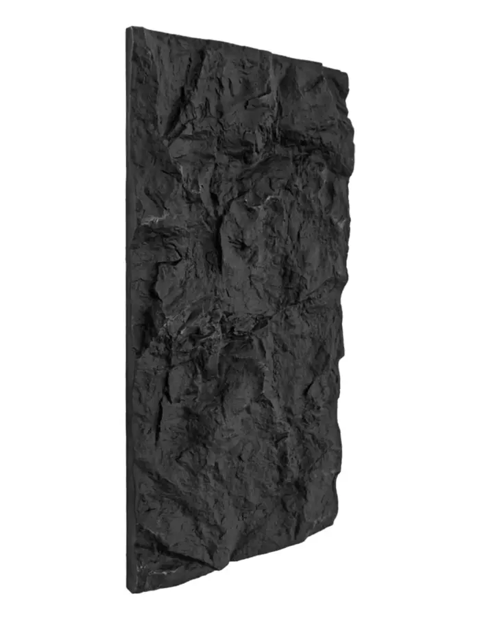 Recubrimiento de pared diseño roca negro de 120x60x6cm - Image 4