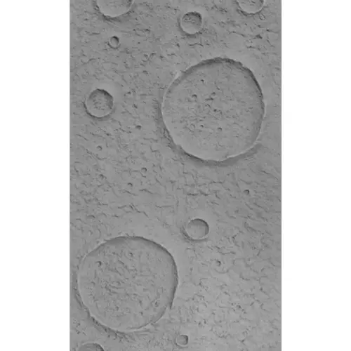 Recubrimiento diseñó cráter de luna gris de 120x60x3cm