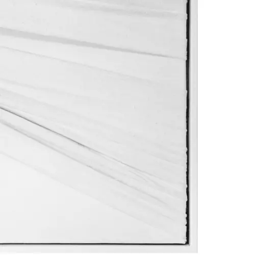 Cuadro de color blanco diseño tela tridimensional de 3.5x120x80cm