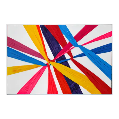 Cuadro de color Mix diseño tela tridimensional de 3.5x120x80cm