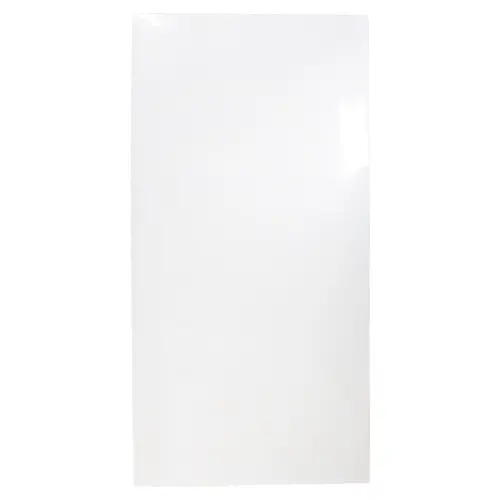 Adhesivo de pared blanco de 30x60cm