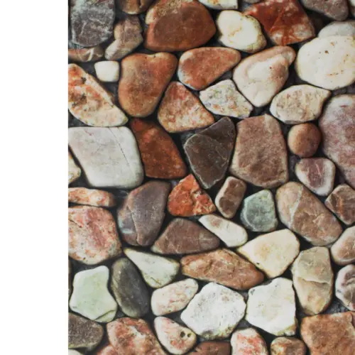Adhesivo de pared diseño piedra de 30x60x0.1cm