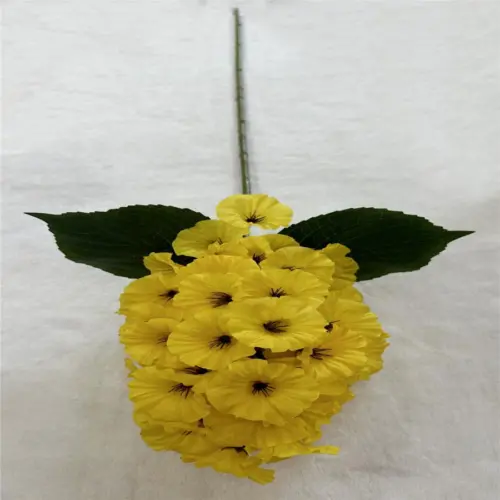 Vara artificial de campanitas amarillas de 16x94x0.1cm