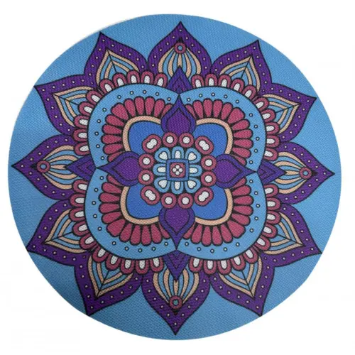 Mantel individual de plastico diseño mandalas morados de 38cm38x0.1×0.1cm