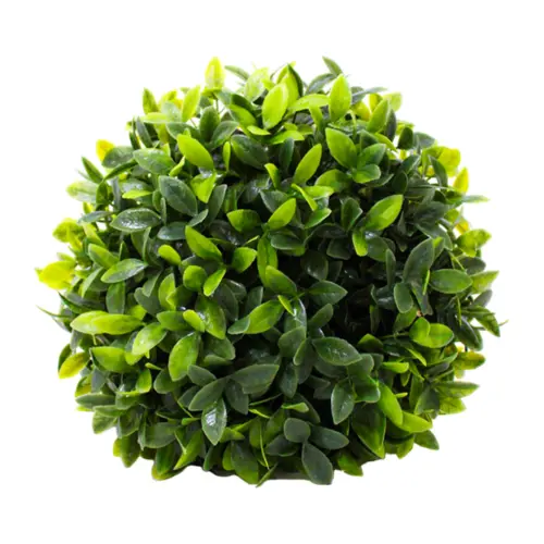 Esfera de follaje verde de 35cm