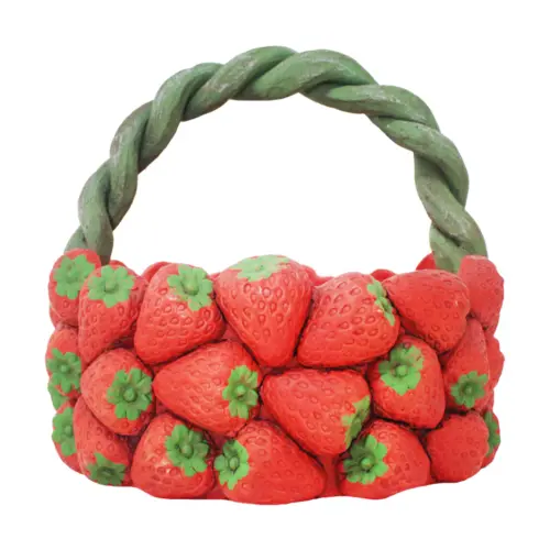 Canasta de cemento con fresa de 21.5×21.5×19.5cm