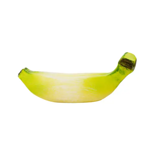 Decoracion de cemento diseño platano de 15x7x6cm
