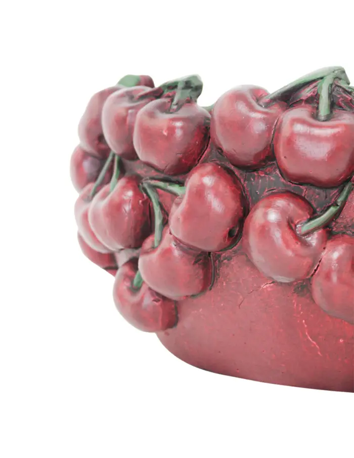 Maceta de cemento diseño cereza de 22x22x9.5cm - Image 3