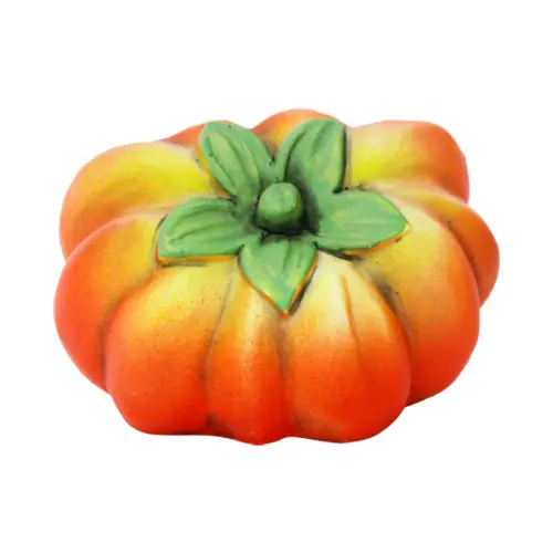 Maceta de cemento diseño calabaza de 20×19.5×13.5cm