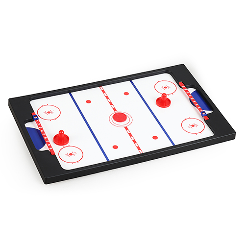 Mesa de juego vertical 4 en 1 contiene hokie/ping-pong/billar y futbolito de 68.5cm