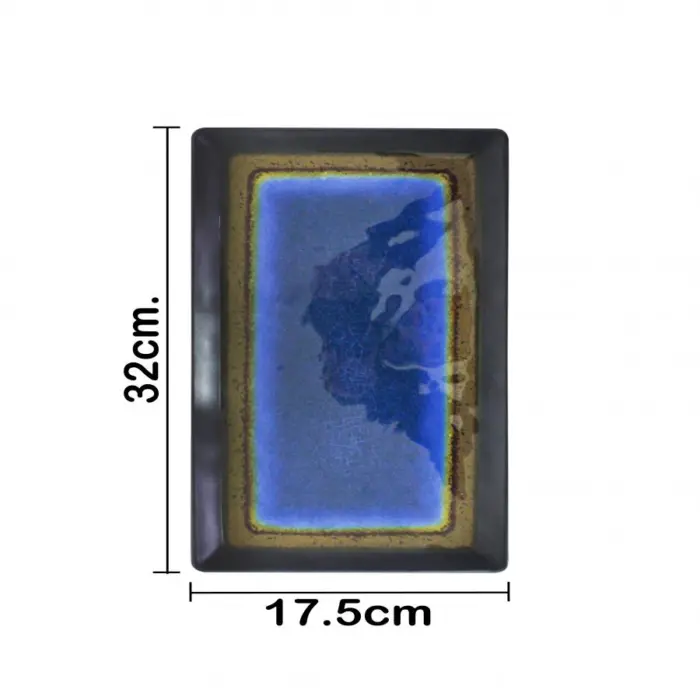 Plato rectangular de melamina - Image 4