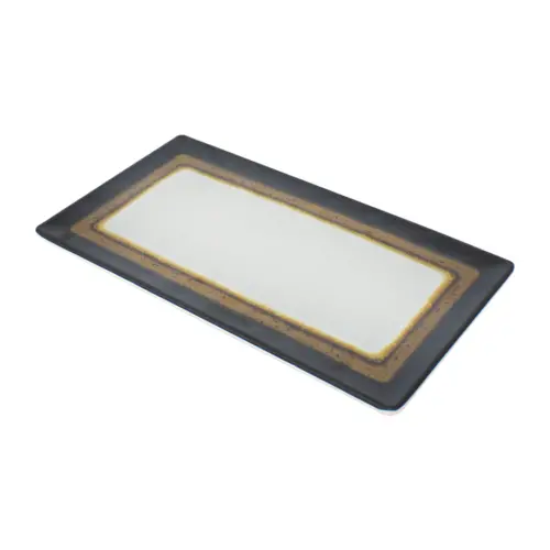 Plato rectangular de melamina