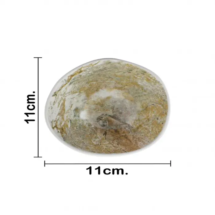 Bowl redondo de melamina tipo mármol de 11x6cm - Image 3