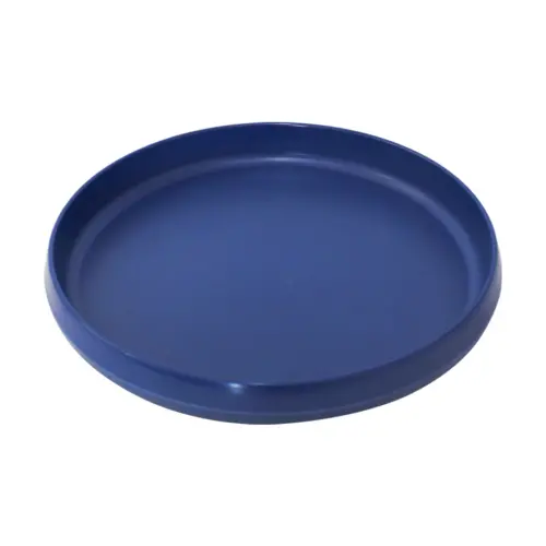 Plato de melamina profundo azul marino de 28cm