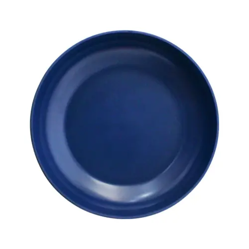 Tazon de melamina profundo azul marino de 17cm