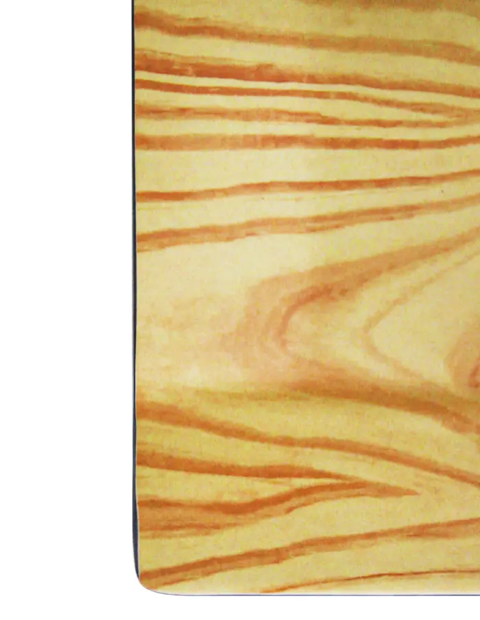 Charola rectangular de melamina tipo madera de 32x17x3cm - Image 3