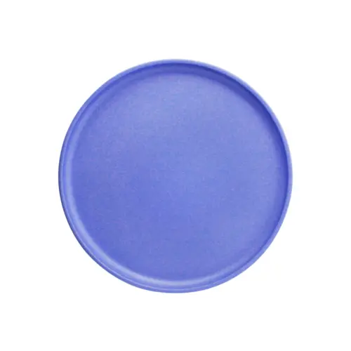 Plato de melamina morado de 15.8×15.8×1.6cm