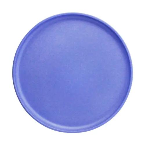 Plato de melamina morado de 26x26x1.6cm