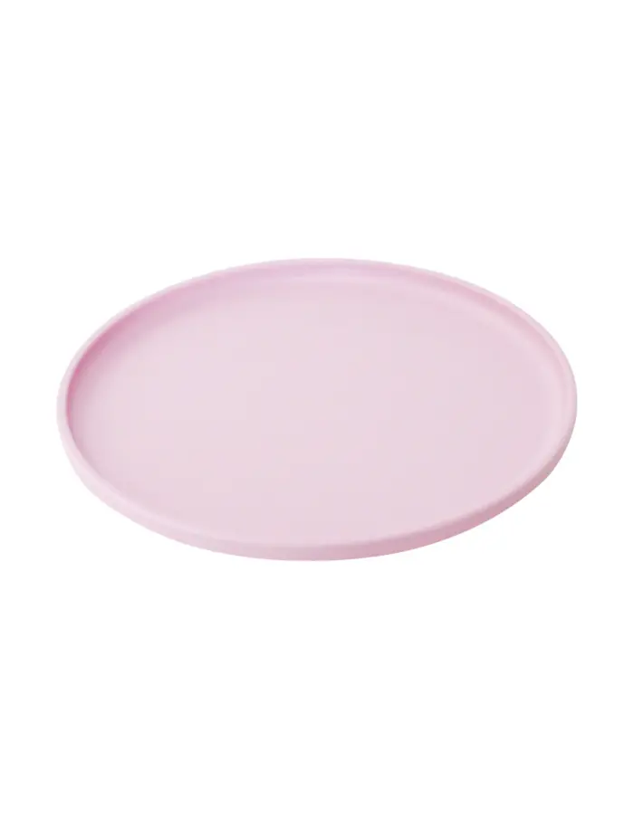 Plato de melamina rosa  de 26x26x1.6cm - Image 2