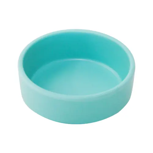Flanera de melamina azul turquesa de 8.9×8.9x3cm