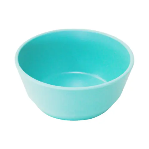 Bowl de melamina azul turquesa de 15.2×15.2×6.5cm