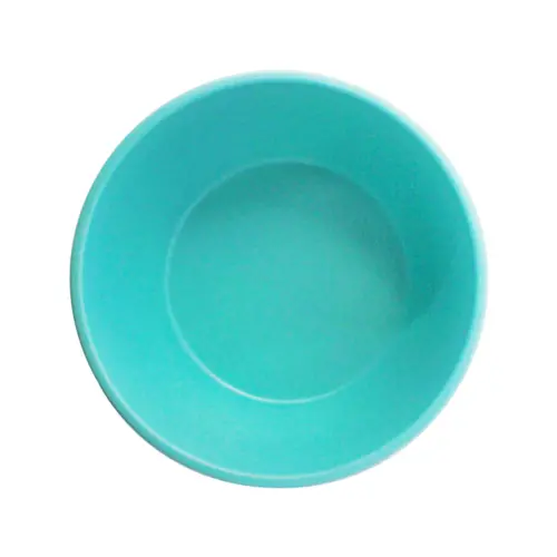 Bowl de melamina azul turquesa de 15.2×15.2×6.5cm