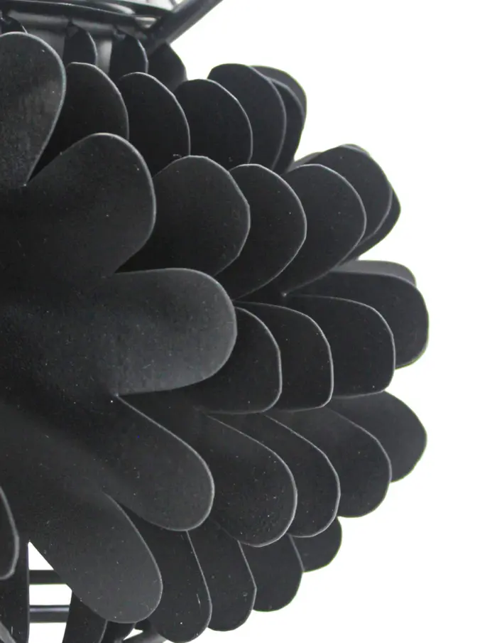 Buffetera de alumino con acero negro con dorado y plateado de 5 litros de 42x42x36cm - Image 4