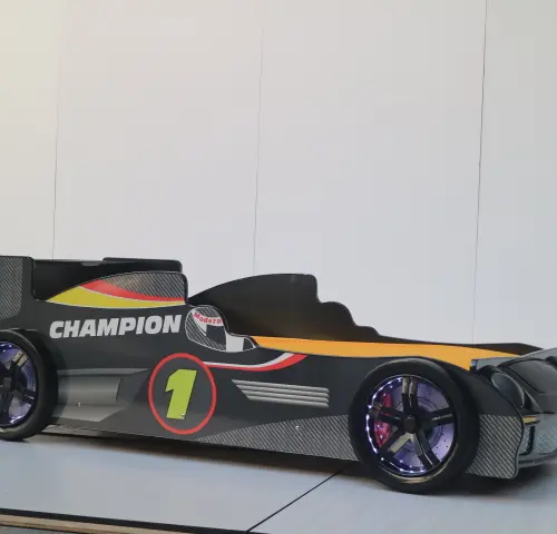 Cama diseño de automóvil de carreras de 213x121x93cm