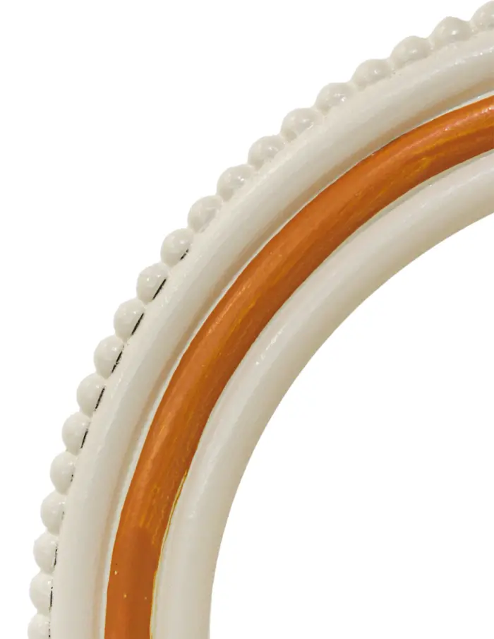 Linterna de madera beige con cafe de 6.25x6.25x16.75cm - Image 4