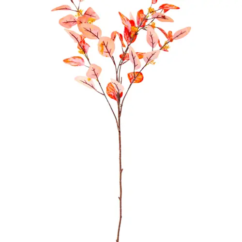 Vara con hojas naranja de 20x90x0.1cm