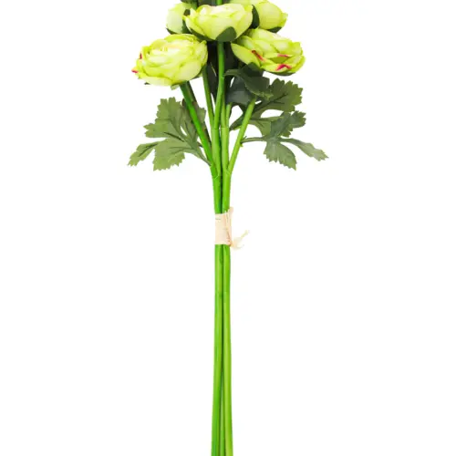 Ramo de flores de peonias verde de 15x53x0.1cm
