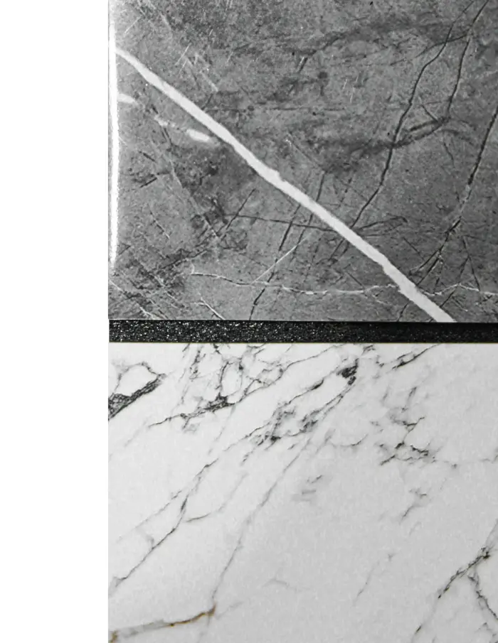 Adhesivo de plástico blanco con gris de 30x30cm30x30x0.3cm - Image 4