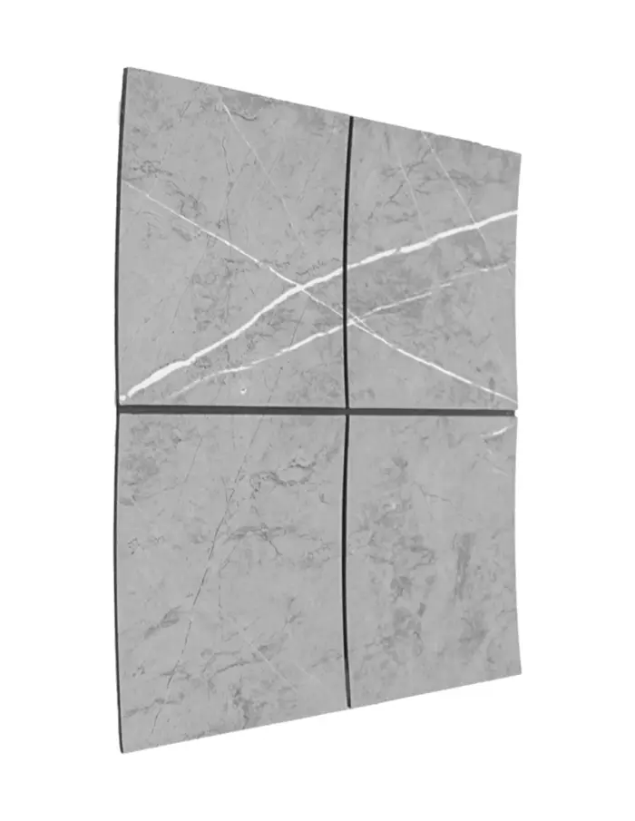 Adhesivo de plástico gris de 30x30cm30x30x0.3cm - Image 3
