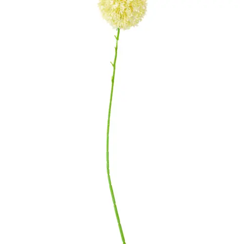 Vara de flor artificial de plástico beige de 12x78x0.1cm