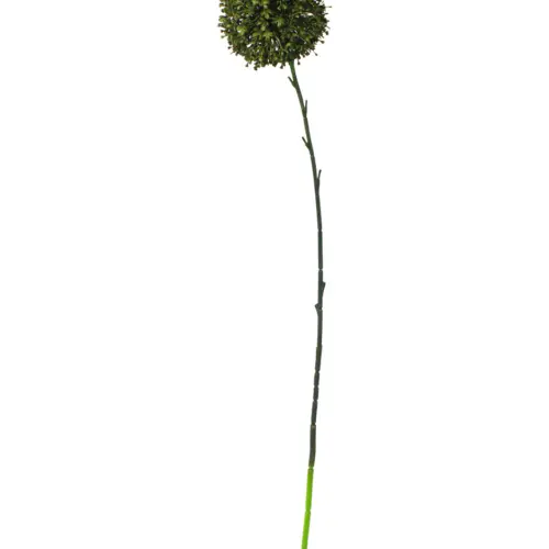 Vara de flor artificial de plástico verde de 12x78x0.1cm