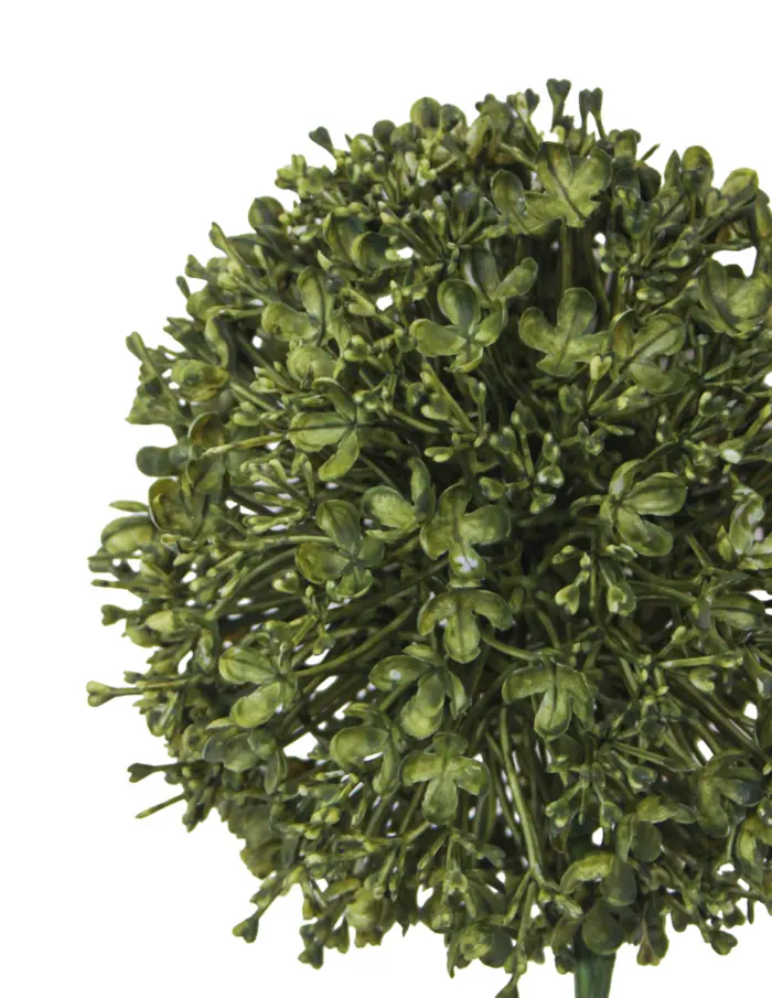 Vara de flor artificial de plástico verde de 12x78x0.1cm - Image 4