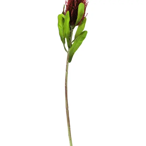 Vara de flor exotica artificial vino de 8x63x0.1cm