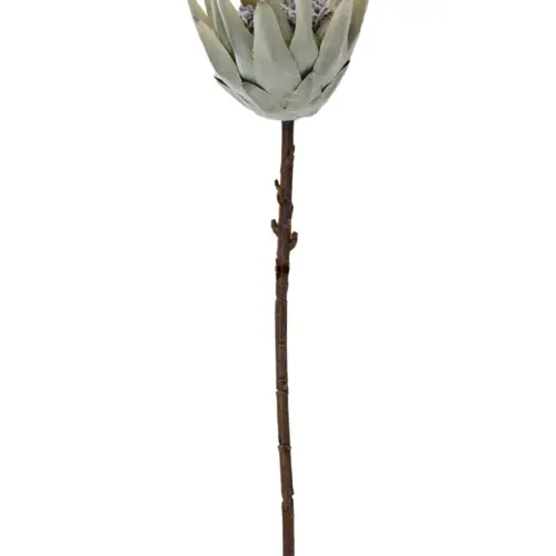 Vara de flor artificial exotica verde de 15x50x0.1cm