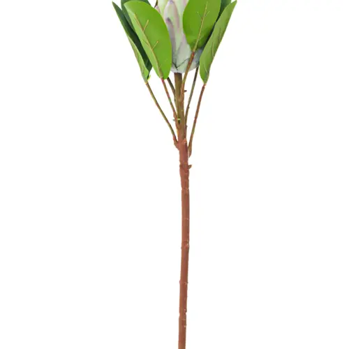 Vara de flor artificial de alcachofa verde de 16x54x0.1cm