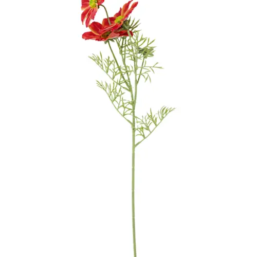Vara de flores artificiales de margaritas naranja de 20x64x0.1cm