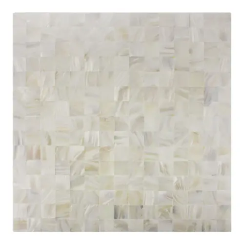 Adhesivo para pared de plastico diseño concha nacarada de 30x30x0.1cm