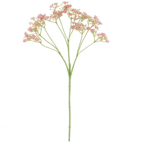 Vara de flores de plastico rosa de 15x20x70cm