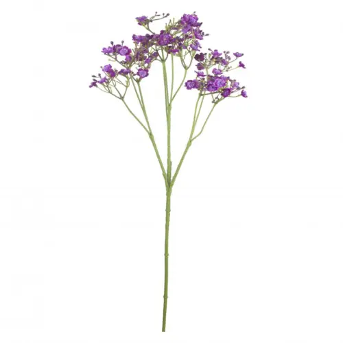 Vara de flores de plastico purpura de 15x20x70cm