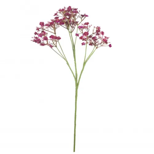 Vara de flores de plastico morado de 15x20x70cm