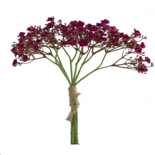 Ramo de flores de plastico morado de 16x16x29cm