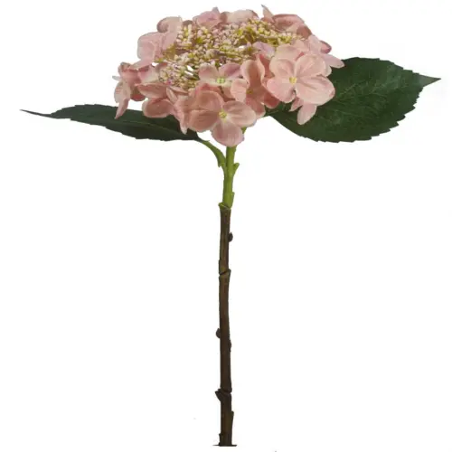 Vara de hortensias durazno de 18x28x45cm