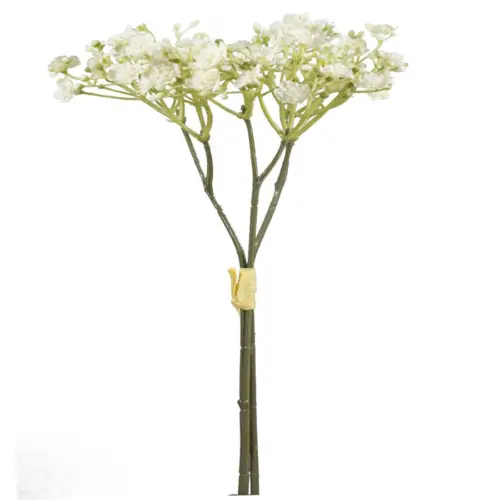Ramo de flores crema de 13x13x29cm