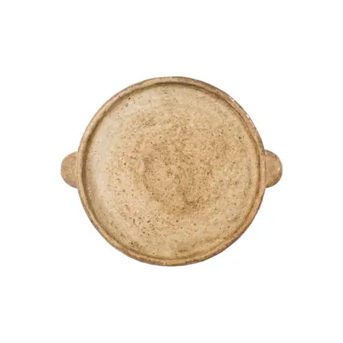 Base de cemento natural de 24.5x20x3.5cm